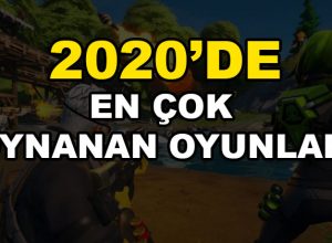 2020 Yılında En Çok Hangi Bilgisayar Oyunları Oynandı