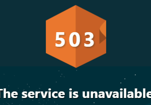 İnternette Sıkça Karşılaşılan 503 Service Unavailabe Hata Sorunu Nedir?